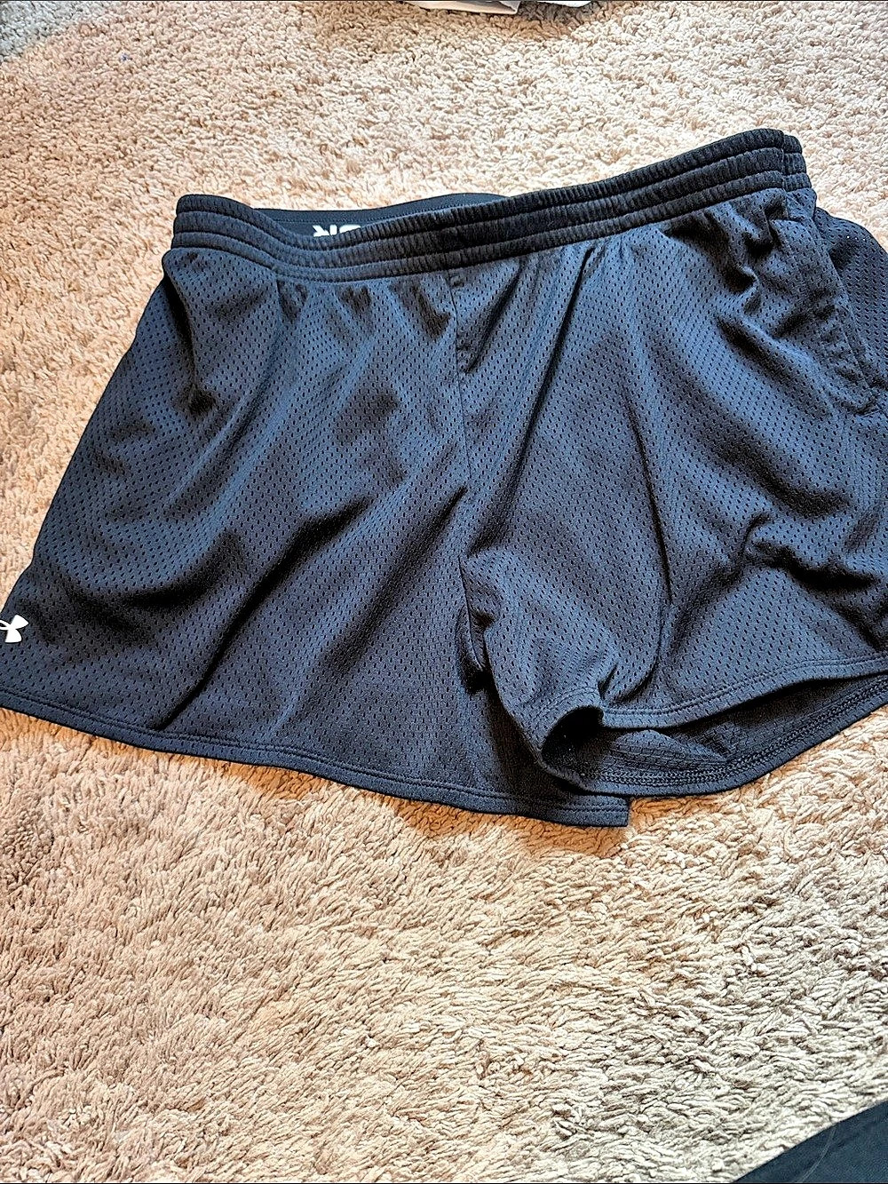 Under Armour UA Tech Play Up Shorts Men's Athletic Shorts Black Medium